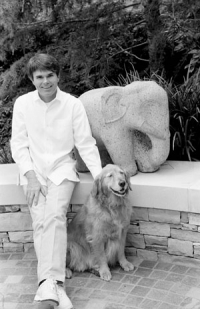 Dean Koontz and Trixie
